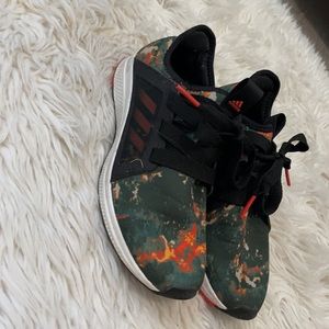 Adidas Edge Lux Tie Dye Lace Up Sneakers, Size 7.5